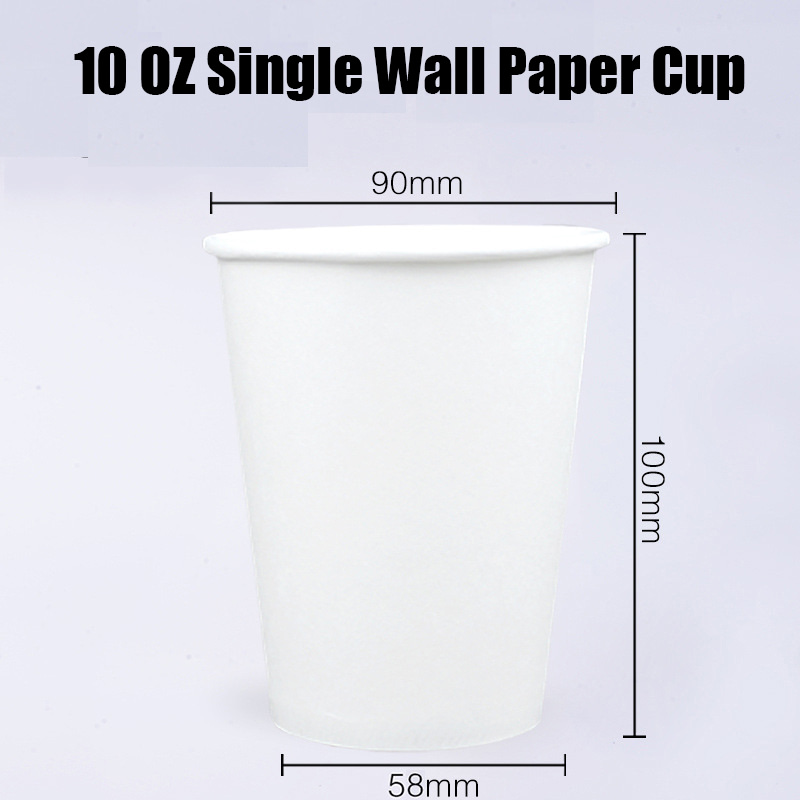 10 OZ Single Wall Paper Cup