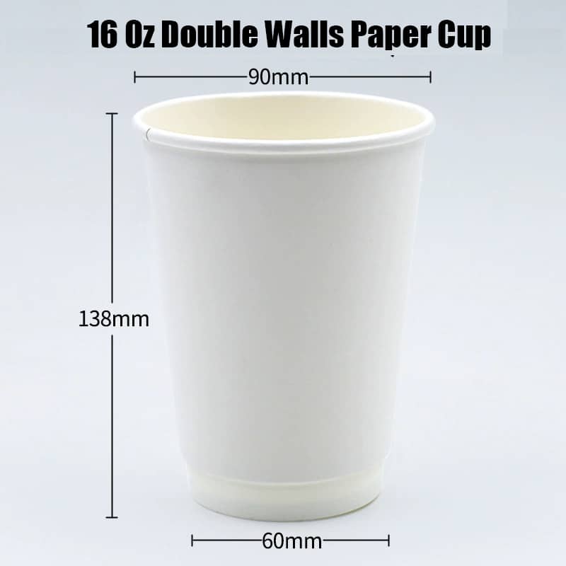 16 Oz Double Walls Paper Cup