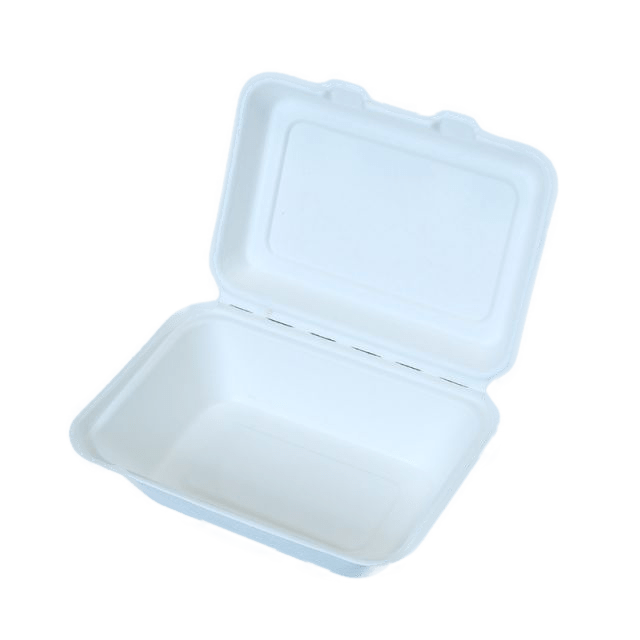 clamshell bagasse behållare