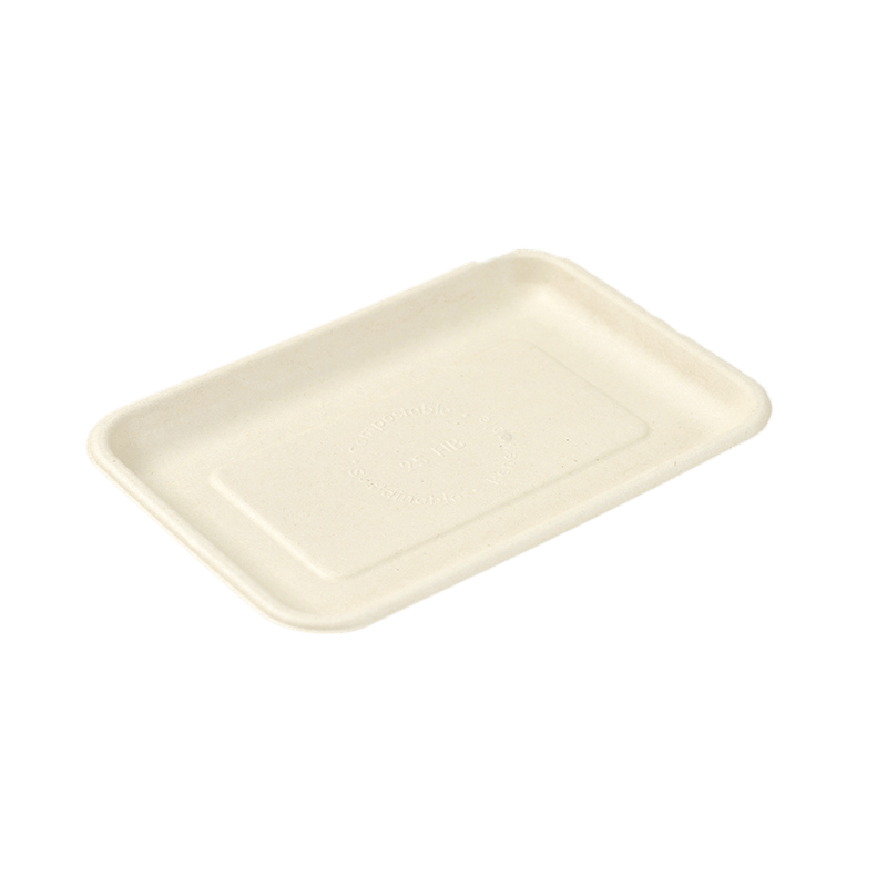 17S meat bagasse tray