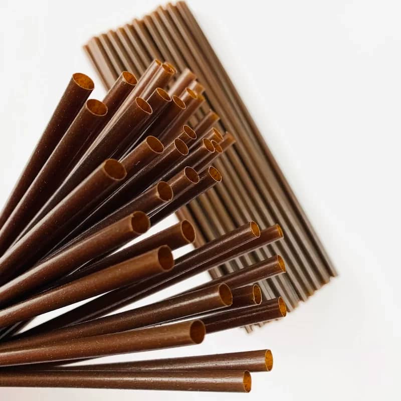 Coffee Ground Straws